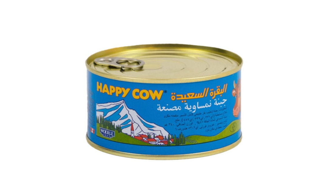 Happy Cow Processed Cheese - جبنة البقرة السعيدة علبه