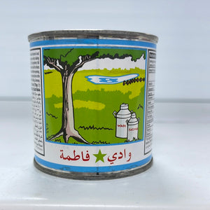 Wadi Fatma evaporated milk 158ml - وادي فاطمة الحليب المبخر