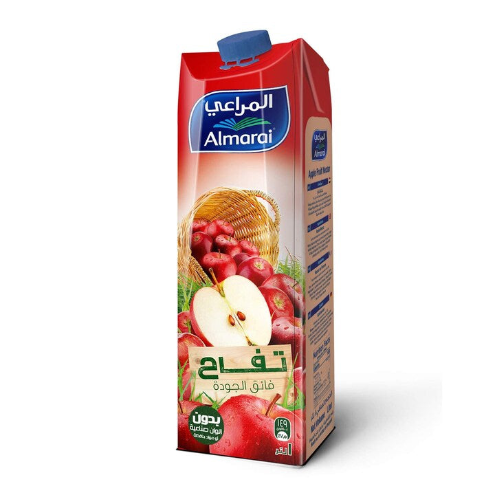 Almarai Apple Juice - 1 Liter - المراعي عصير تفاح