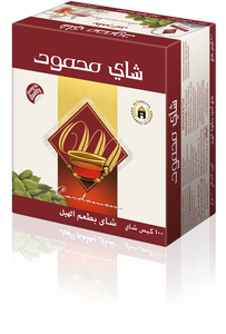 Mahmood Tea with Cardamom 100 bags - شاي محمود اسود بالهيل ظروف 100 كيس