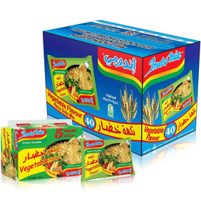 Indomie  Vegetable  Flavor 70g - box 60 - خضار من اندومي