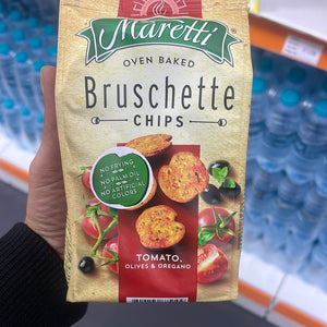 Bruschette Chips Tomato  - خبز مقرمش طماطم