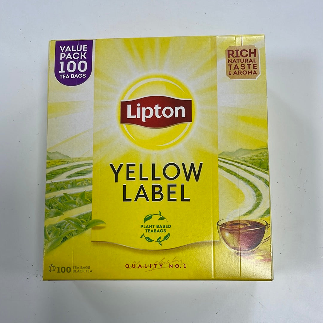 Lipton Tea 100 bags - شاهي ليبتون ١٠٠ كيس