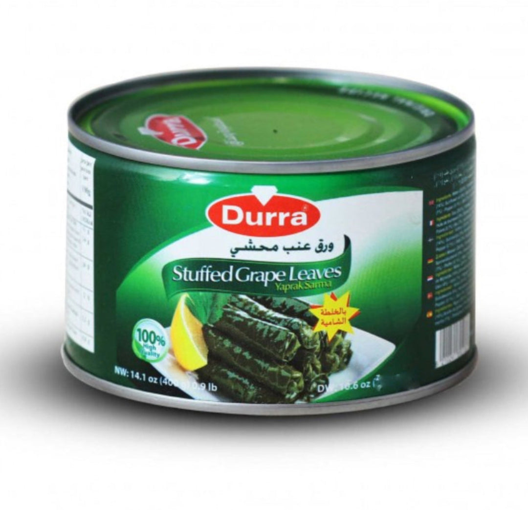 Durra Stuffed Grape Leaves 400g - ورق عنب محشي علبه