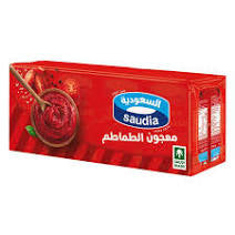 Saudia Tomato Paste , 8X135 g - معجون طمام السعودية