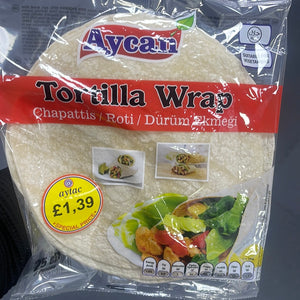 Tortilla Wrap 25cm 6 pieces - خبز تورتيلا