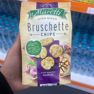 Bruschette Chips Garlic  - خبز مقرمش بالثوم