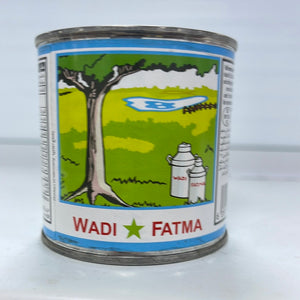 Wadi Fatma evaporated milk 158ml - وادي فاطمة الحليب المبخر