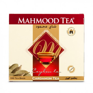 Mahmood Tea with Cardamom 100 bags - شاي محمود اسود بالهيل ظروف 100 كيس