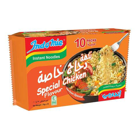 Indomie Special Chicken Flavour Noodles 75g ( 10 Pack ) - إندومي الدجاج خاصه