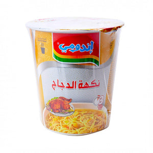 Indomie cup Chicken  24 Packs 60g -  اندومي كاسات دجاج كرتون ٢٤ علبه