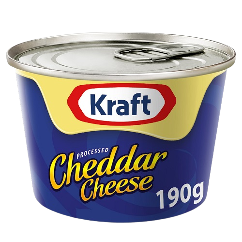 Kraft Cheddar Cheese 190g - كرافت جبنة تشيدر علبة