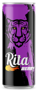 Rita Berry Energy Drink 240m - مشروب الطاقة توت من ريتا ، عبوات معدنية