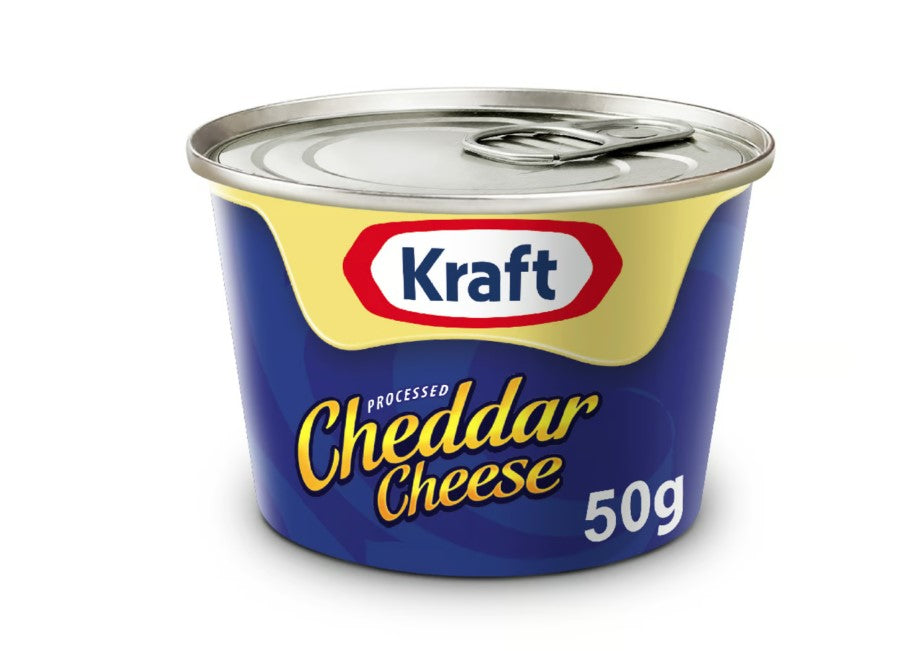 Kraft Cheddar Cheese 50g - كرافت جبنة تشيدر علبة