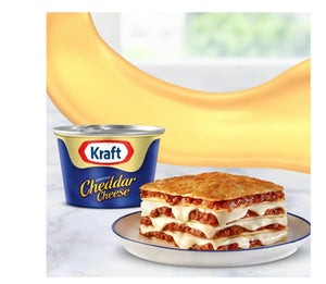 Kraft Cheddar Cheese 50g - كرافت جبنة تشيدر علبة