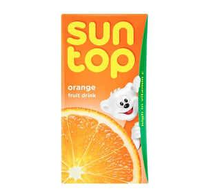 Suntop Orange ( Juice 21 Pieces )  125ml  - ( علبه 21 ) سن توب عصير برتقال 125 مل