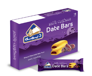 Deemah Date Bar 15 x 25g - ديمه بسكويت التمر