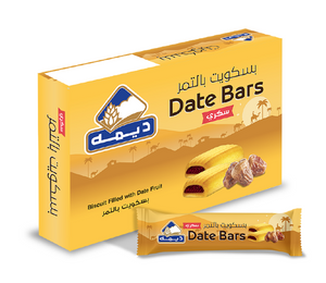 Deemah Date Bar Sukari  15 x 21g -  ديمه بسكويت تمر السكري