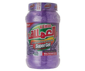 Al Emlaq Super Gel Green LAVENDER 500 G - سوبر جل العملاق  جرين برائحة اللافندر