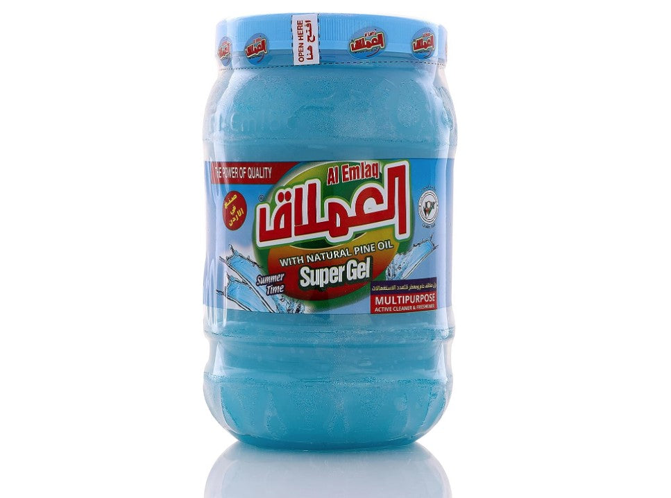 Al Emlaq Super Gel Green Summer Time 500 G - سوبر جل العملاق  جرين برائحة سامر تايم