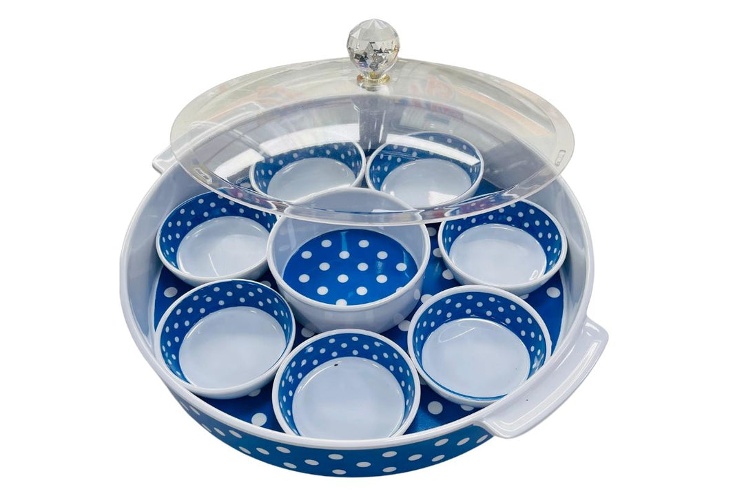 Blue - Breakfast set - طقم افطار ازرق