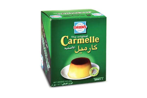 Greens The Original Cream Caramel 12Packs - 49g - كرتون 12 علبه جرينيز كريم كارميل الأصلية