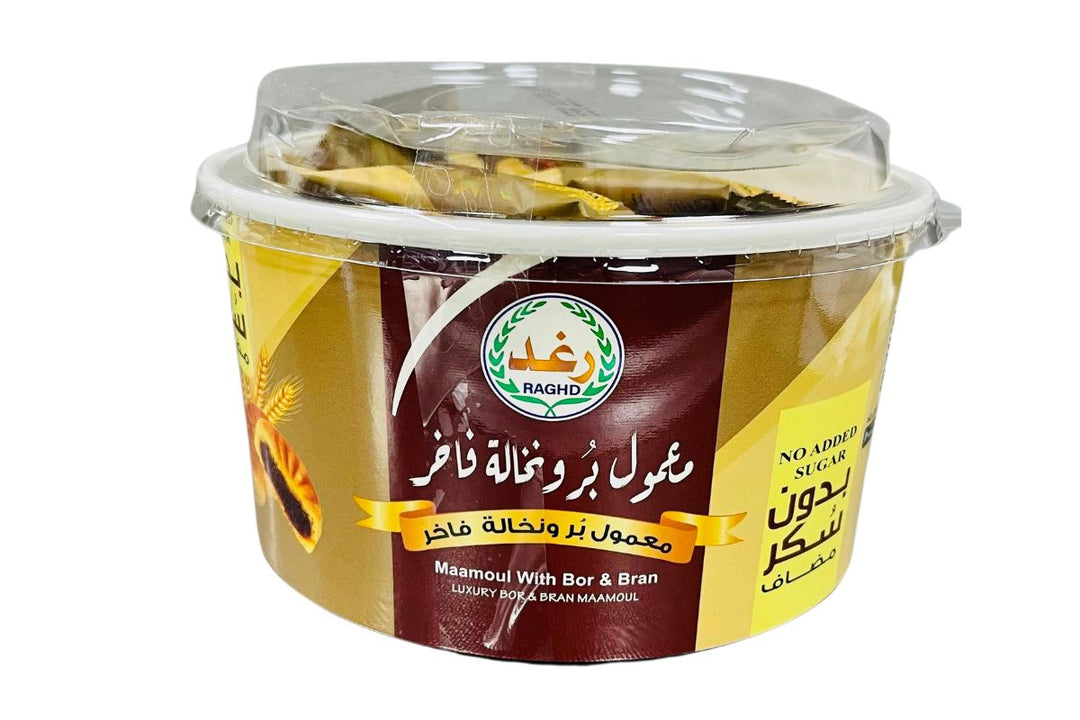 Raghd Maamoul With Bor & Bran 400g - رغد معمول بر و نخالة فاخر