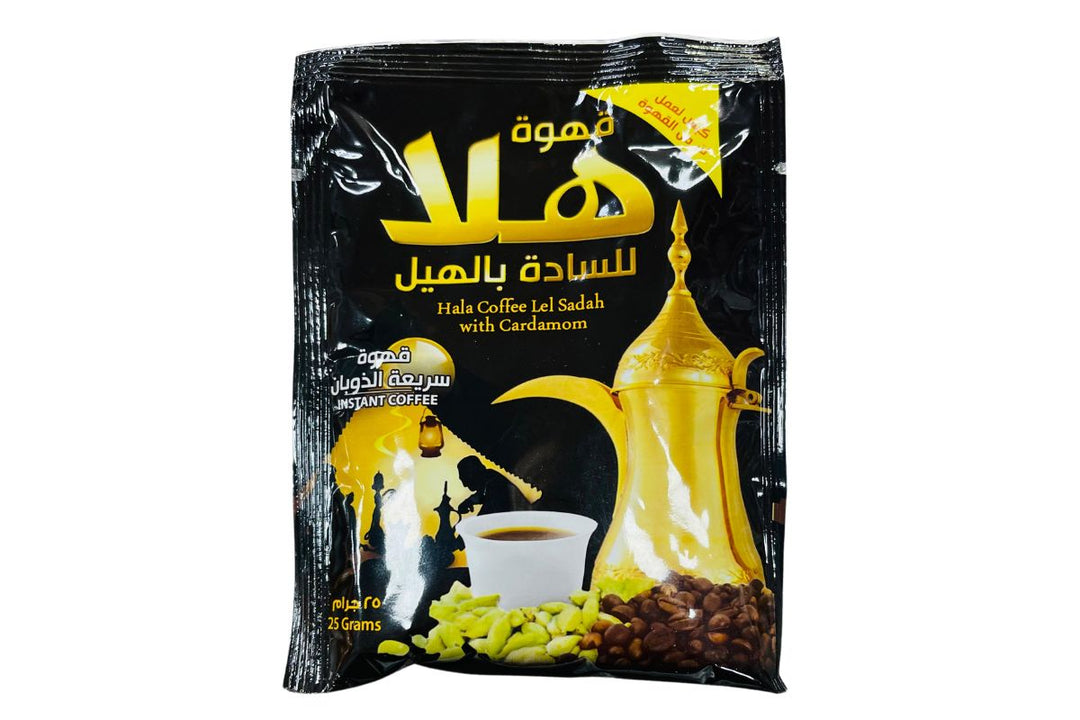 Hala Coffee Lel Sadah with Cardamom 1 Pack - قهوة هلا