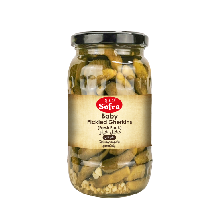 Sofra Pickled Baby Gherkins 12 X 980g