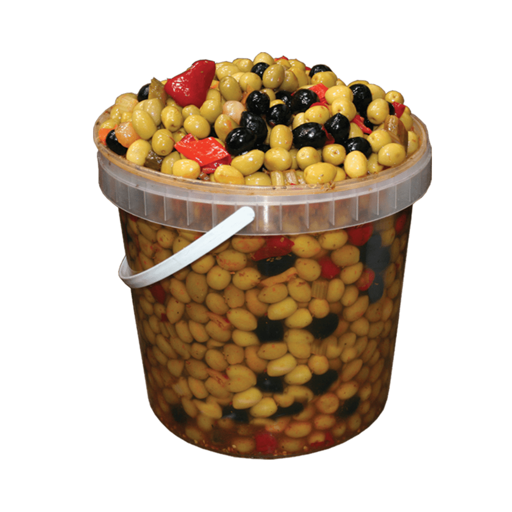 Sofra Marinated (Mexican) Pitted Green Olives 10kg