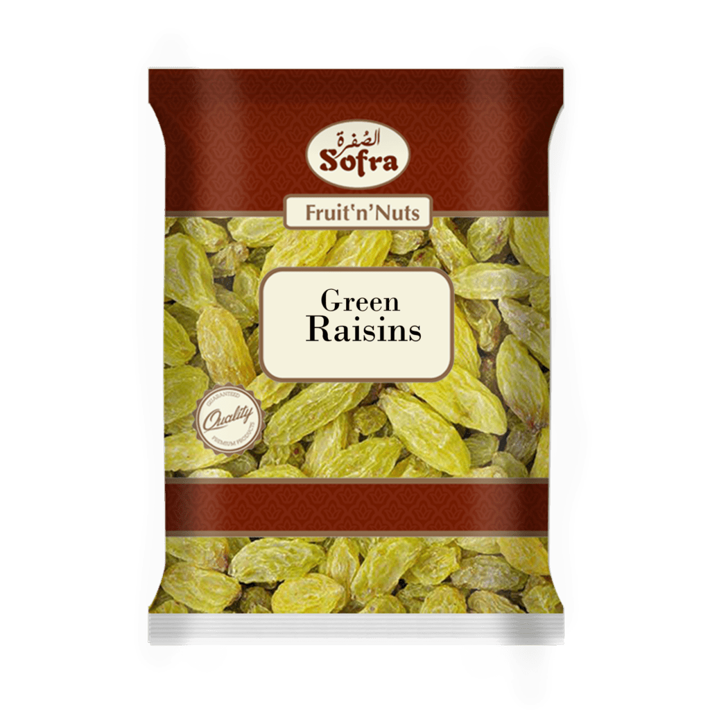 Sofra Green Raisins 10 X 500g