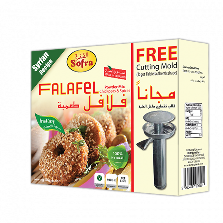 Sofra Falafel With Cutting Mold 6 X 400g