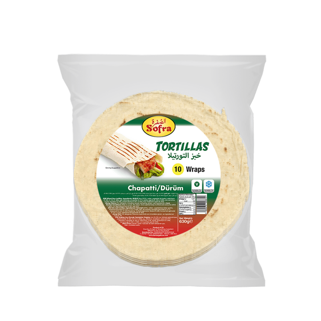 Sofra Tortilla 8X(10X25cm) 630g