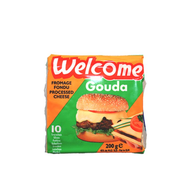 Welcome Sliced Gouda Cheese 22 X 200g