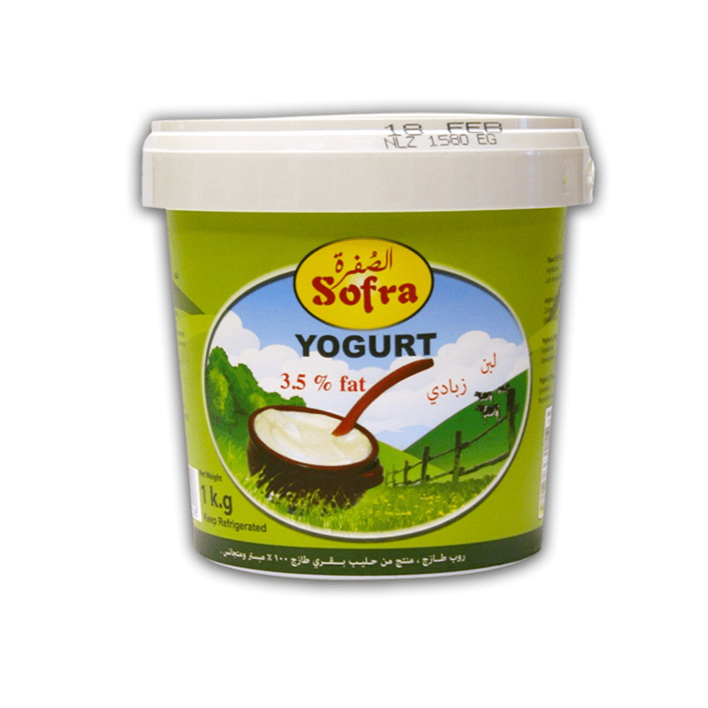 Sofra Yogurt 3.5% 6 X 1Kg