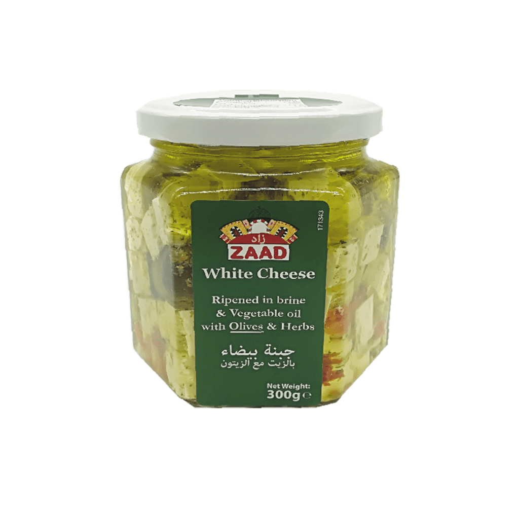 Zaad Cheese Cube in Oil &amp; Olives 6 X 300g