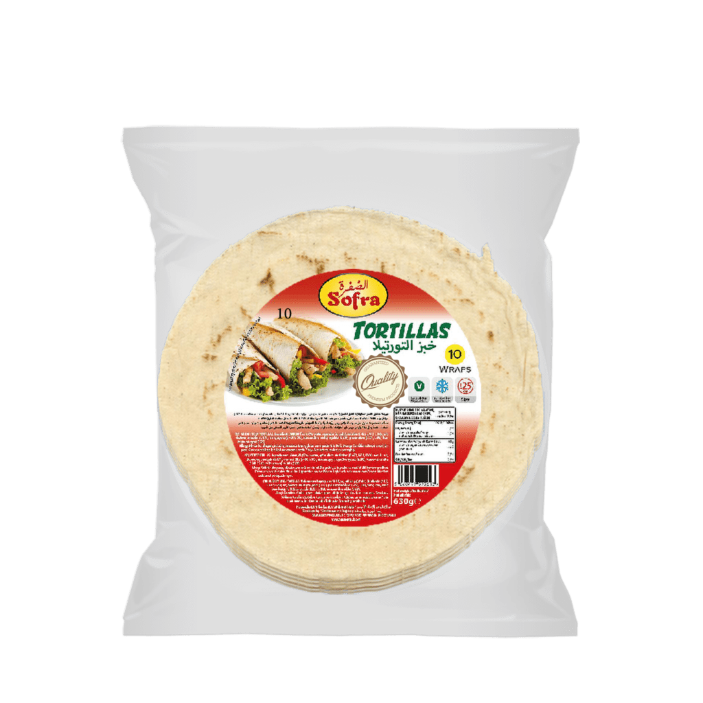 Sofra Tortilla 8X(10X25cm) 600g