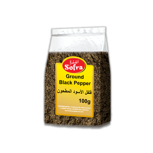 Sofra Ground Black Pepper 12 X 100g