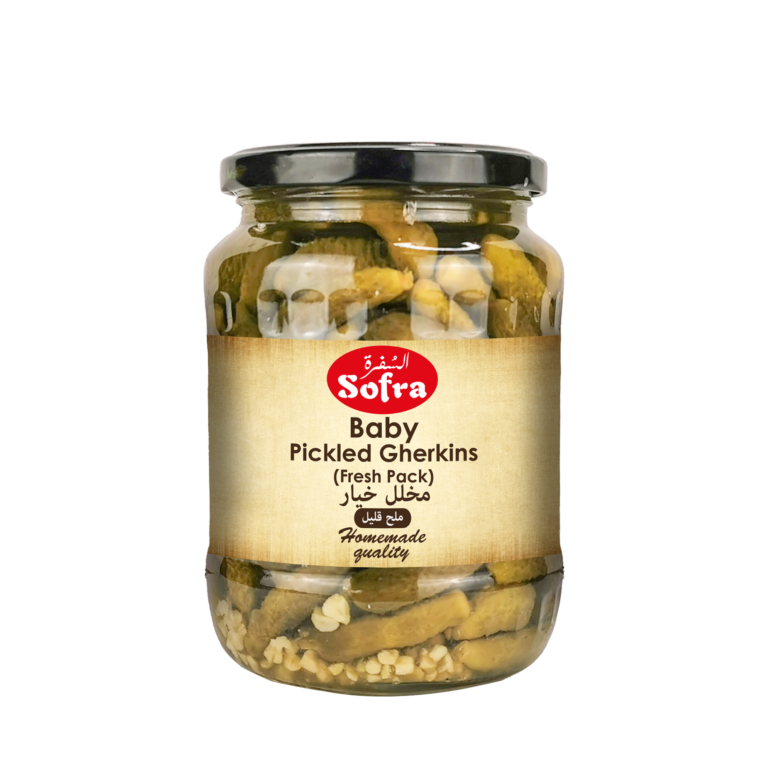 Sofra Pickled Baby Gherkins 12 X 680g