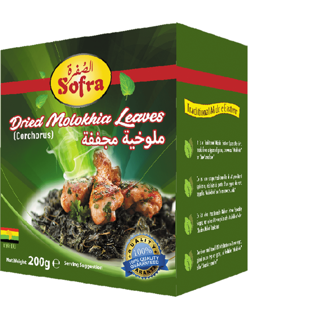 Sofra Dried Molokhia Leaves 12 X 200g