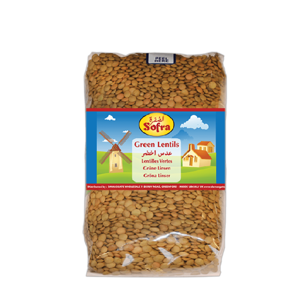 Sofra Green Lentil 8 X 900g