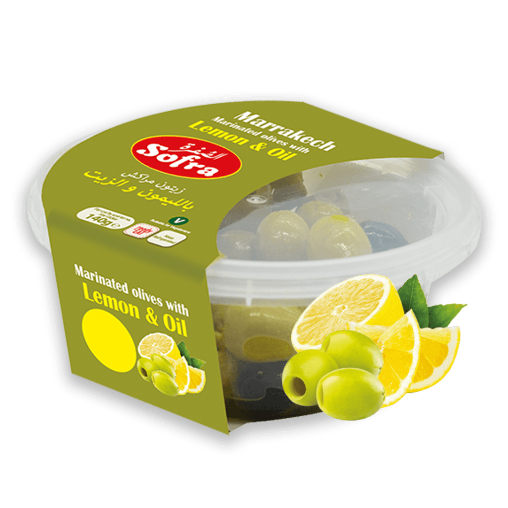 Sofra Olive Marrakech (Lemon &amp; Oil) 6 X 140g