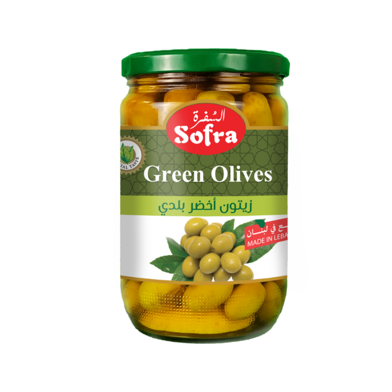 Sofra Green Olive 6 X 600g