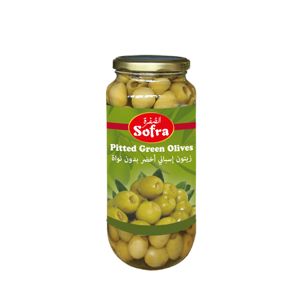 Sofra Pitted Green Olives 12 X 700g