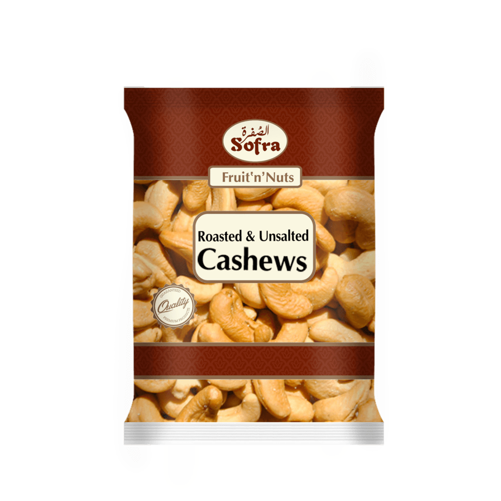 Sofra Cashews Unsalted 10 X 180g