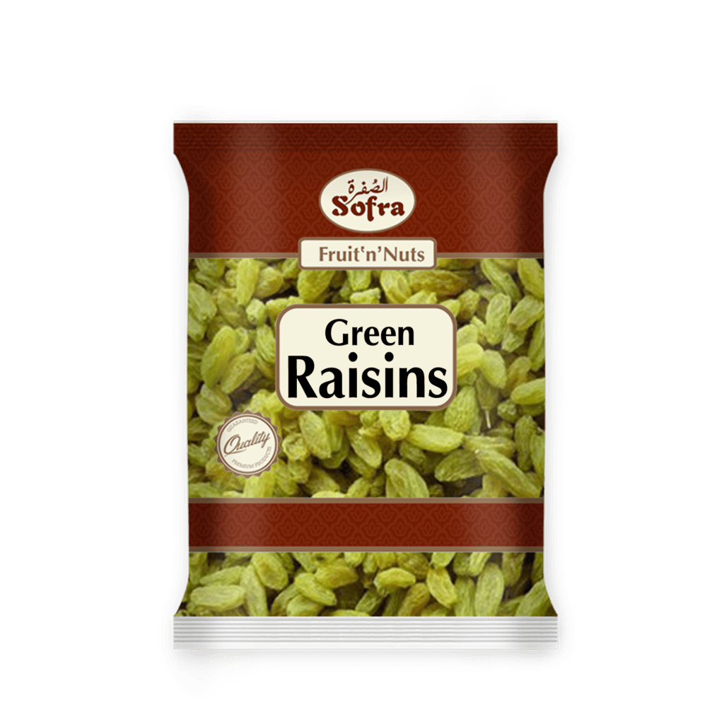 Sofra Green Raisins 10 X 180g