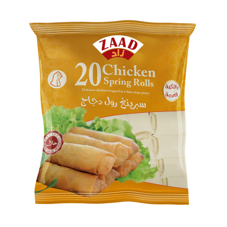 Zaad 20 Chicken Spring Roll 8 X 600g