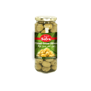 Sofra Pitted Green Olives 12 X 330g