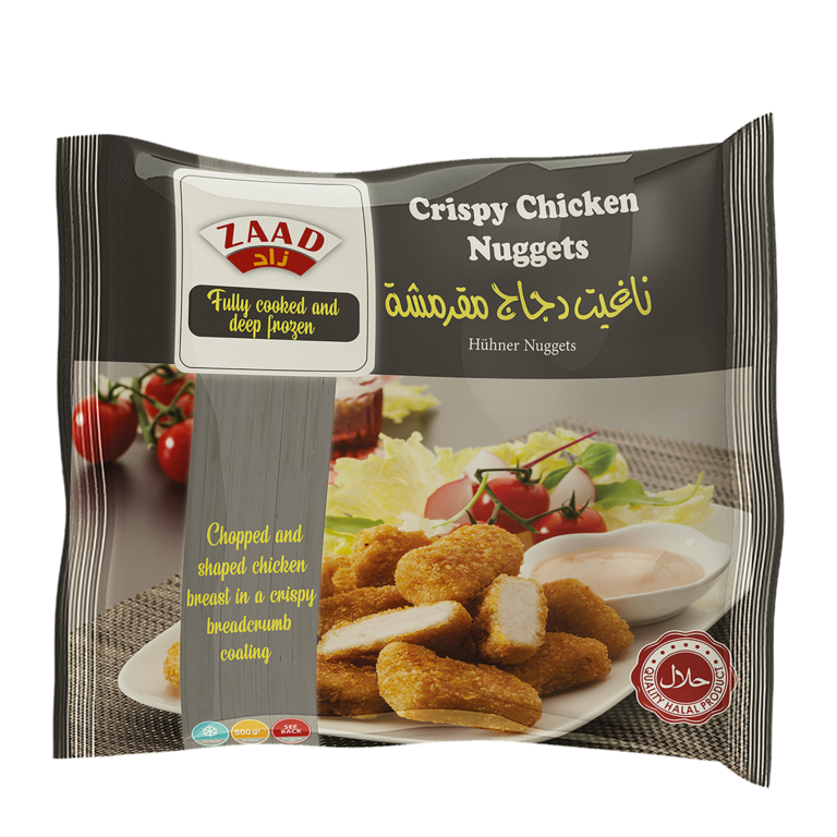 Zaad Crispy Chicken Nuggets 8 X 500g