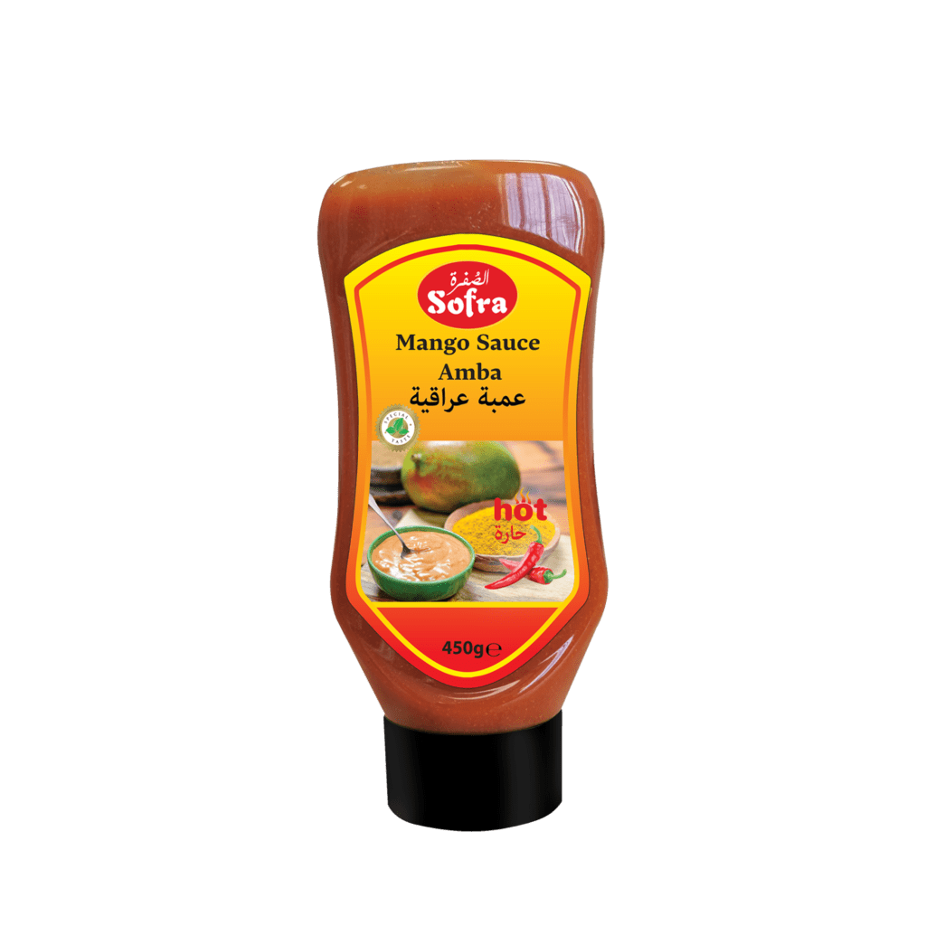 Sofra Hot Mango Sauce (Amba) 8 X 450g